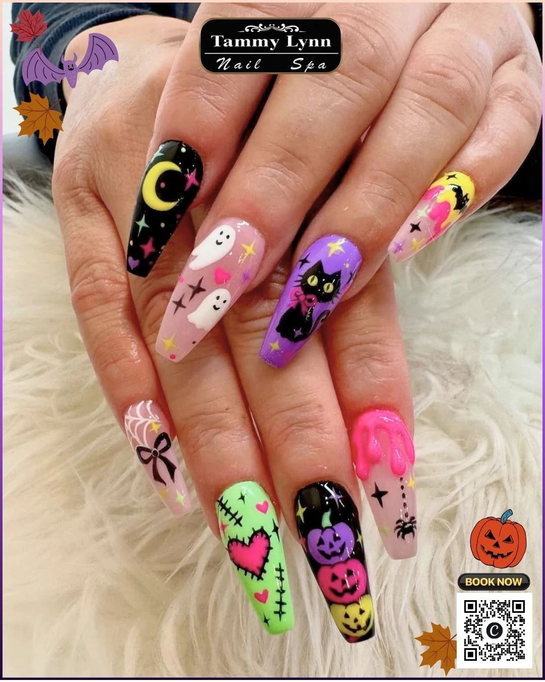 Halloween Nail Art Oct 13 2026